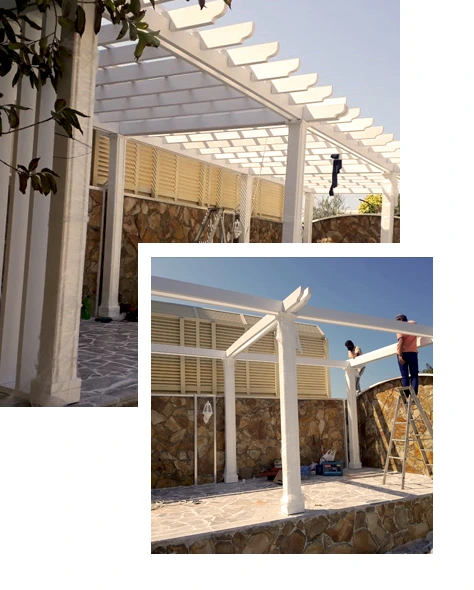 pergolas
